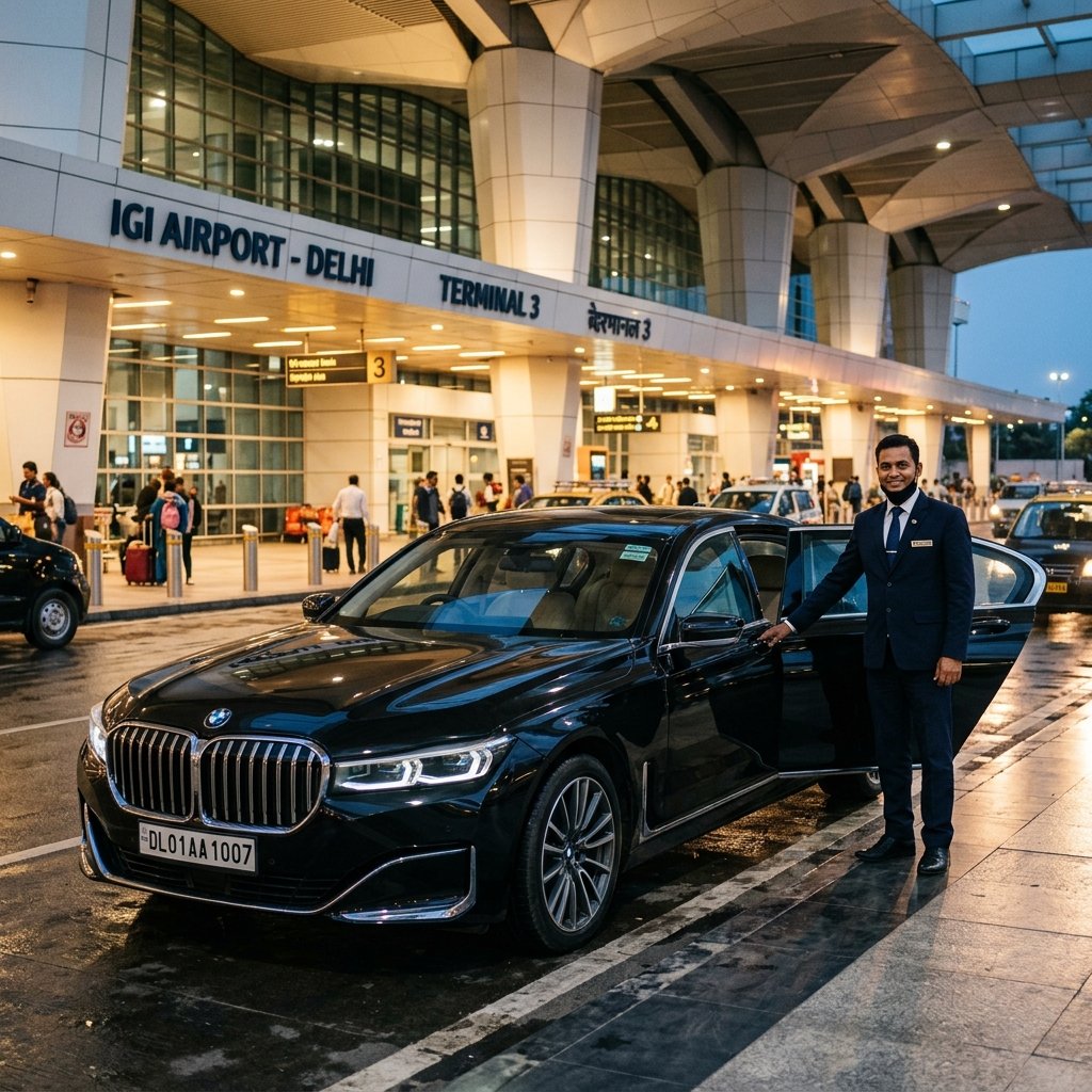BMW 7 Series Rental Delhi